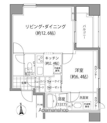 エーデル練馬の間取り写真