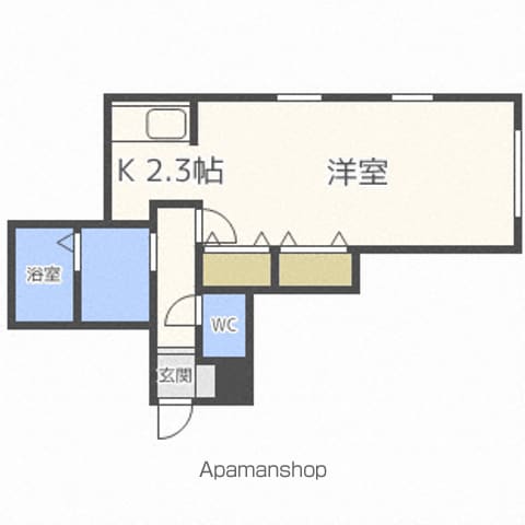 プレシャス23番館の間取り写真