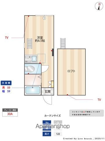 サザンヒルズ弘明寺の間取り写真