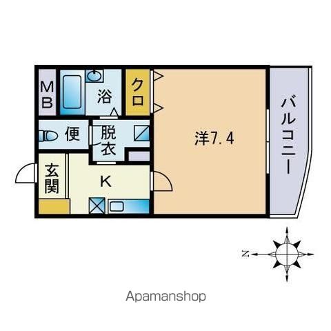 ヴィサージュの間取り写真