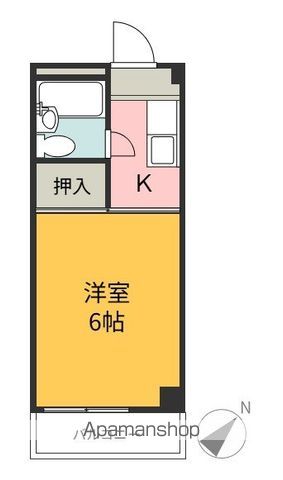 メゾン南台の間取り写真