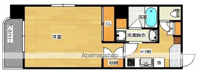 EDEN白島九軒町の間取り写真