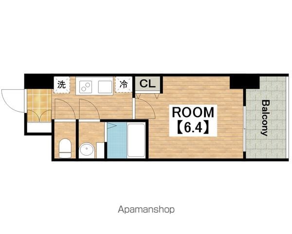 SーRESIDENCE堺湊駅前AZUREの間取り写真