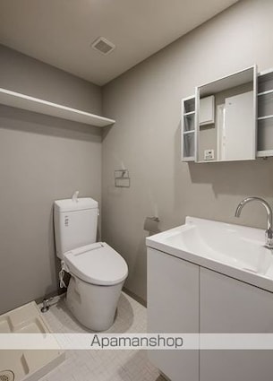 東京都世田谷区上野毛３丁目[1K/20.7m2]のトイレ