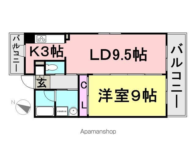 アーバネックス尼崎東難波の間取り写真