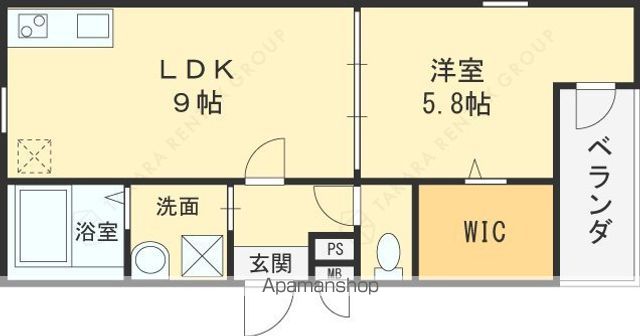 フジパレス新森V番館の間取り写真