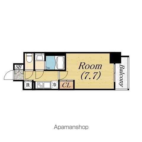 SーRESIDENCE堺浜寺BROADの間取り写真