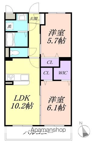 【ＬＵＣＲＡＳの間取り】