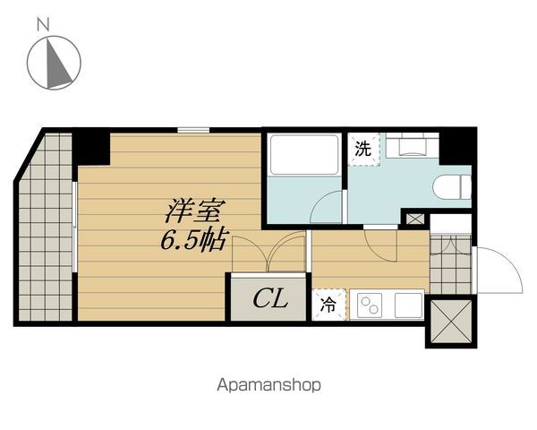 立川市富士見町のマンションの間取り