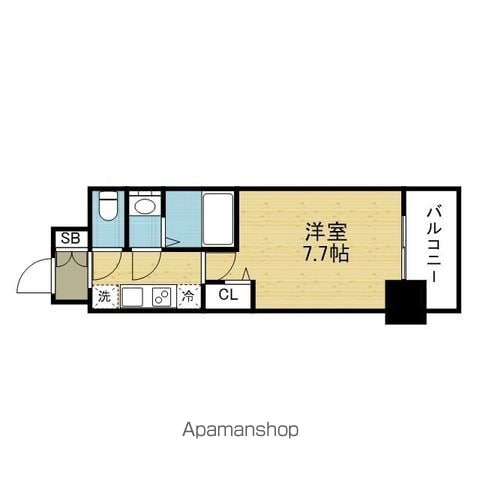 SOLメイクス寺田町GRANの間取り写真