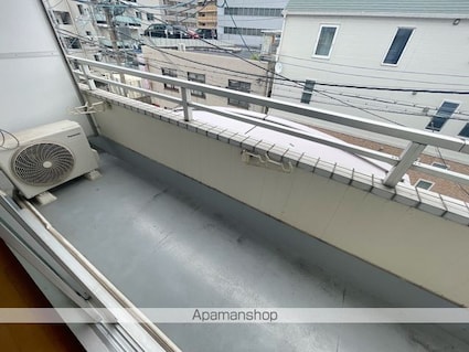 レジデンス大津[1R/17.83m2]のバルコニー