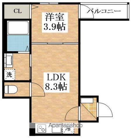 F ASECIA COPPERの間取り写真