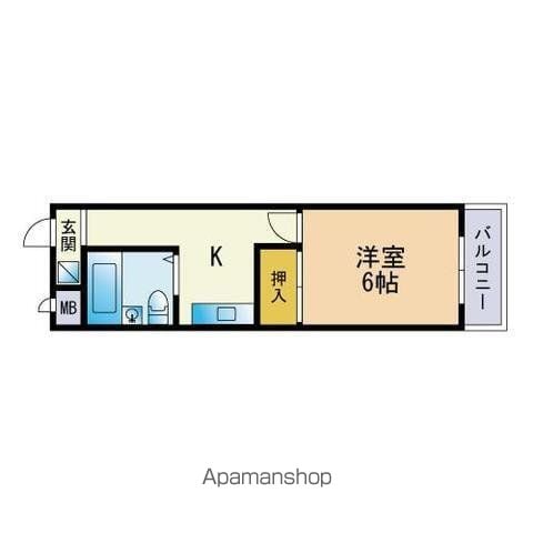 メゾン伊崎の間取り写真