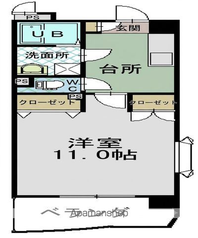 アークハイツ鹿田の間取り写真