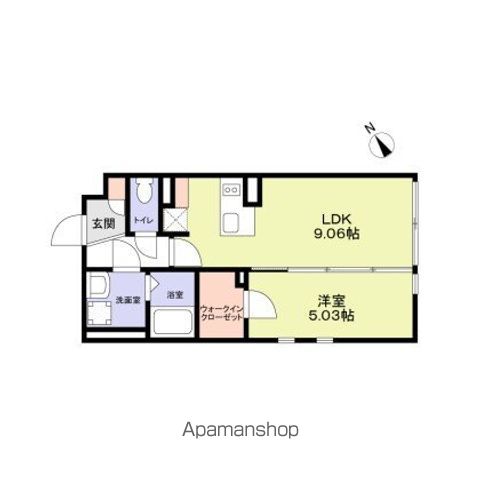 THE RESIDENCE ICHIGAYADAIMACHIの間取り写真