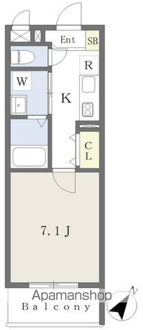 【アスシード那珂川の間取り】