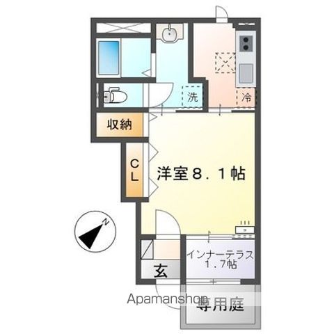 コンフォール草津野村の間取り写真