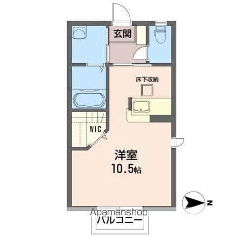 オーヒラ シティハイツの間取り写真