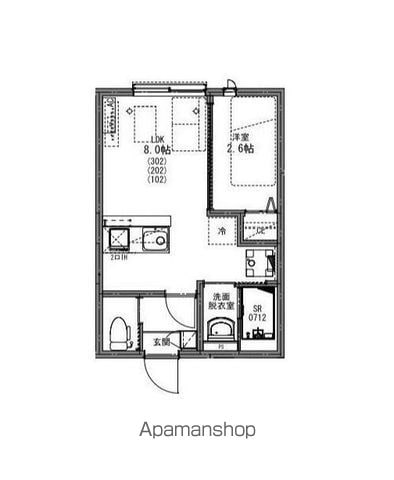 KEIAI RESIDENCE新柏IIの間取り写真
