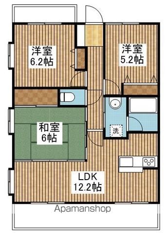 リファーレ新和の間取り写真