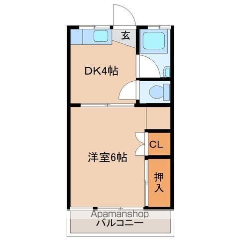 マルケンコーポの間取り写真