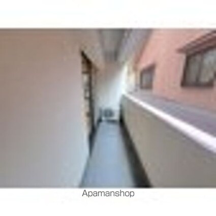 ヴィラ花みずき[1K/28.35m2]のバルコニー