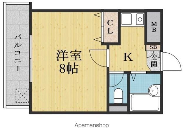 KASEYA新大阪の間取り写真