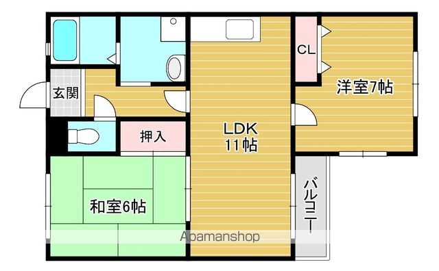 アルビラージュの間取り写真