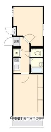 Ｍ・ＨＯＵＳＥ[2K/32.1m2]の間取図