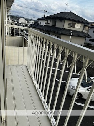 ファーストパレスⅡＡ棟[2K/38.09m2]のバルコニー