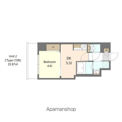 S−RESIDENCE高島平ASOLEAの間取り写真