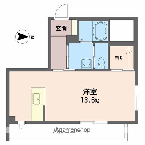 シャーメゾン佐古の間取り写真