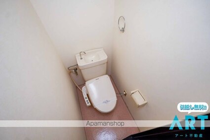 αーＮＥＸＴ山越[1K/21.84m2]のトイレ