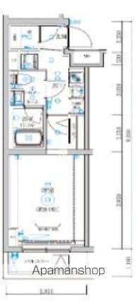 ＲＥＧＯＬＩＴＨ板橋本町[1K/26.35m2]の間取図