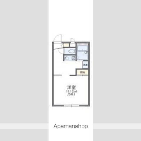 レオパレスシャルマンの間取り写真