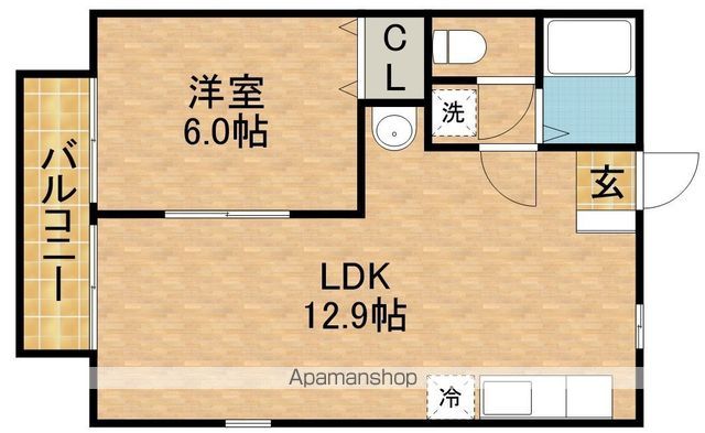 F・OAKの間取り写真