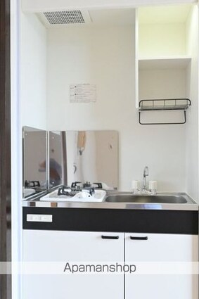 東京都目黒区駒場１丁目[1R/21.08m2]のキッチン