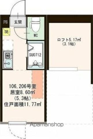 ハーモニーテラス新高円寺IIの間取り写真