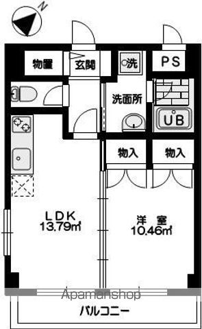 トラットリアK&Mの間取り写真