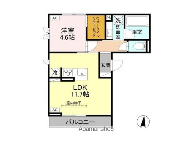 トリシア西軽井沢 風の間取り写真