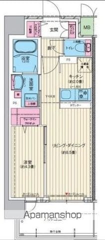 サザンネスト住ノ江駅前の間取り写真