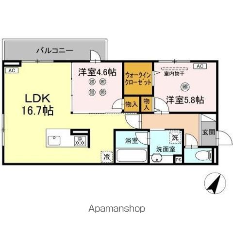 アトレ泉台の間取り写真