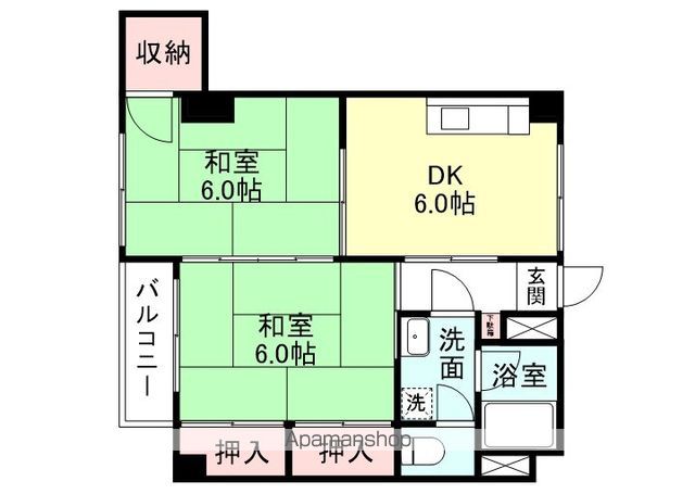 サークルパレス元町の間取り写真