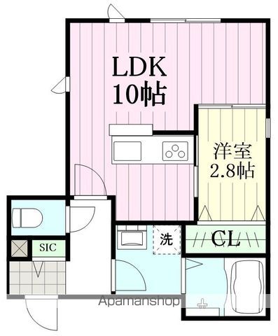 エスコンディーテ銀杏町の間取り写真