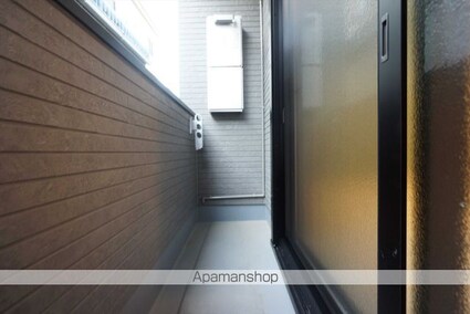 ハーモニーテラス上石川町Ⅵ[1K/21.11m2]のバルコニー