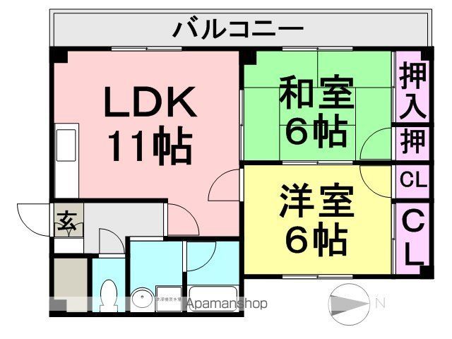 エクシオ2の間取り写真