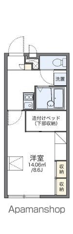 レオパレス塚原台の間取り写真