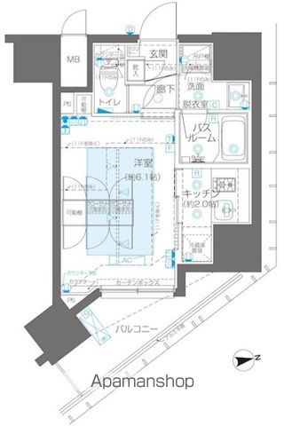 【ＺＯＯＭ新宿御苑前の間取り】