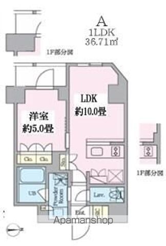クレストコート東池袋の間取り写真