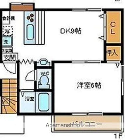 ベルベデール下山の間取り写真